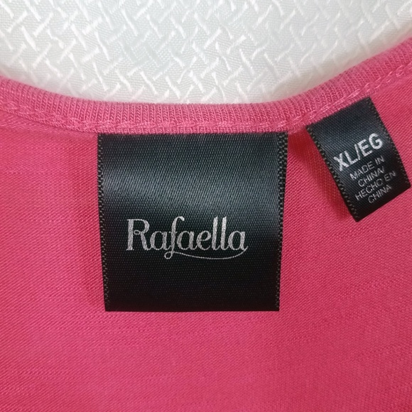 Rafaella Women's BoHo Style Embroidered Tie Neck Long Sleeve XL Blouse Shirt Top - Picture 8 of 8